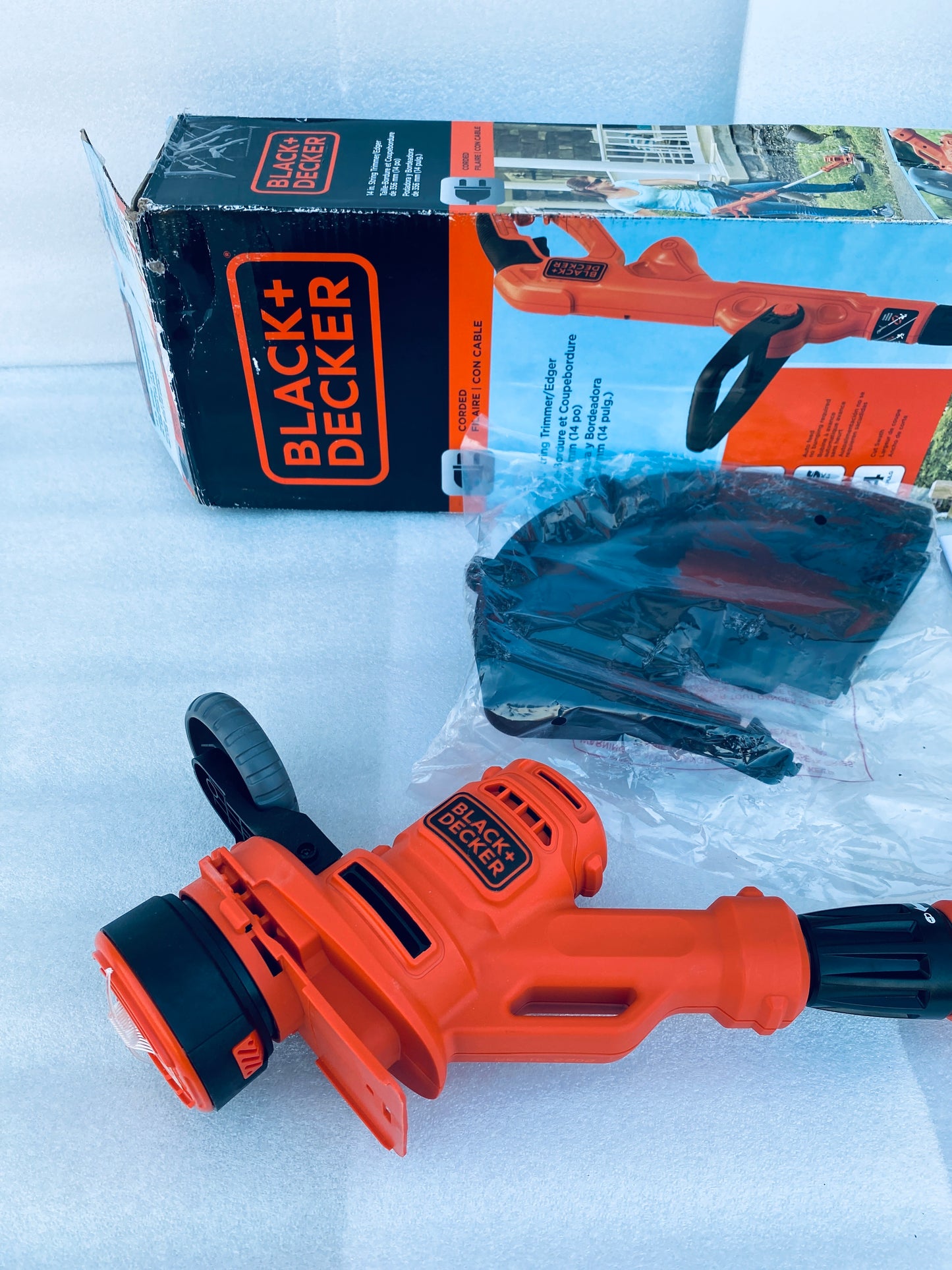 New Other - BLACK+DECKER 14” String Trimmer W/ Auto Feed, 6.5-Amp, BESTA510