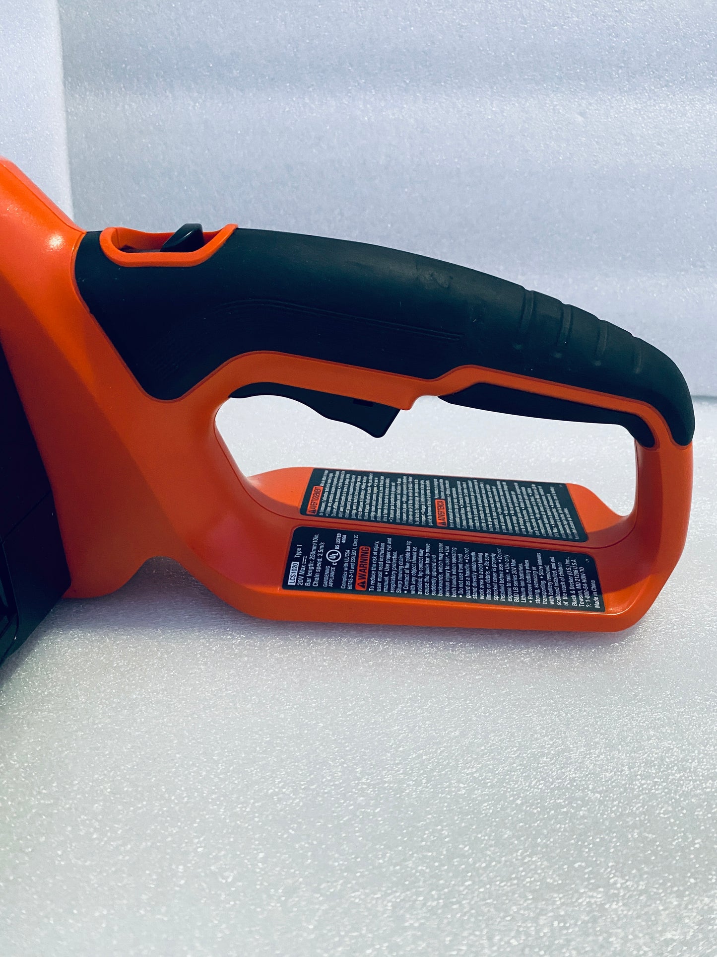 New Other - BLACK+DECKER 20V MAX 10” Battery Powered Chainsaw, Tool Only