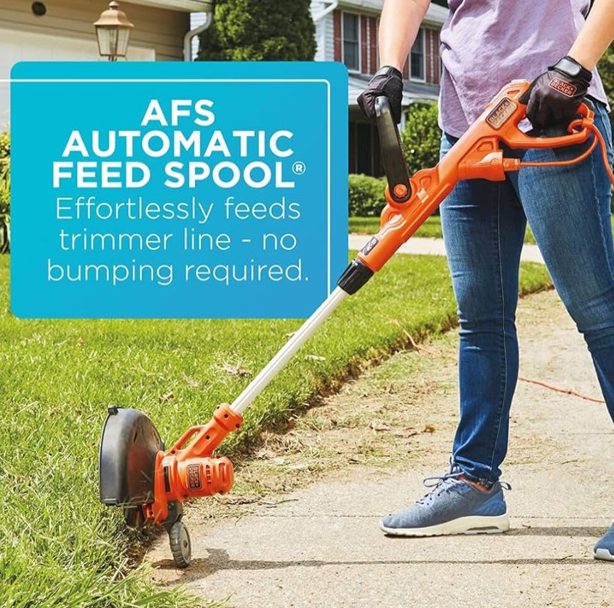 New Other - BLACK+DECKER 14” String Trimmer W/ Auto Feed, 6.5-Amp, BESTA510