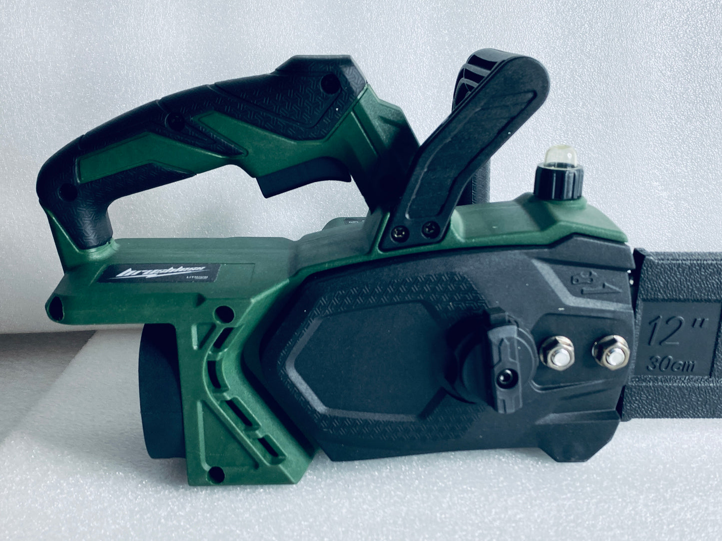 New Open Box - SharkLogger 20V 12" Cordless Chainsaw W/ (2) Batteries & Charger