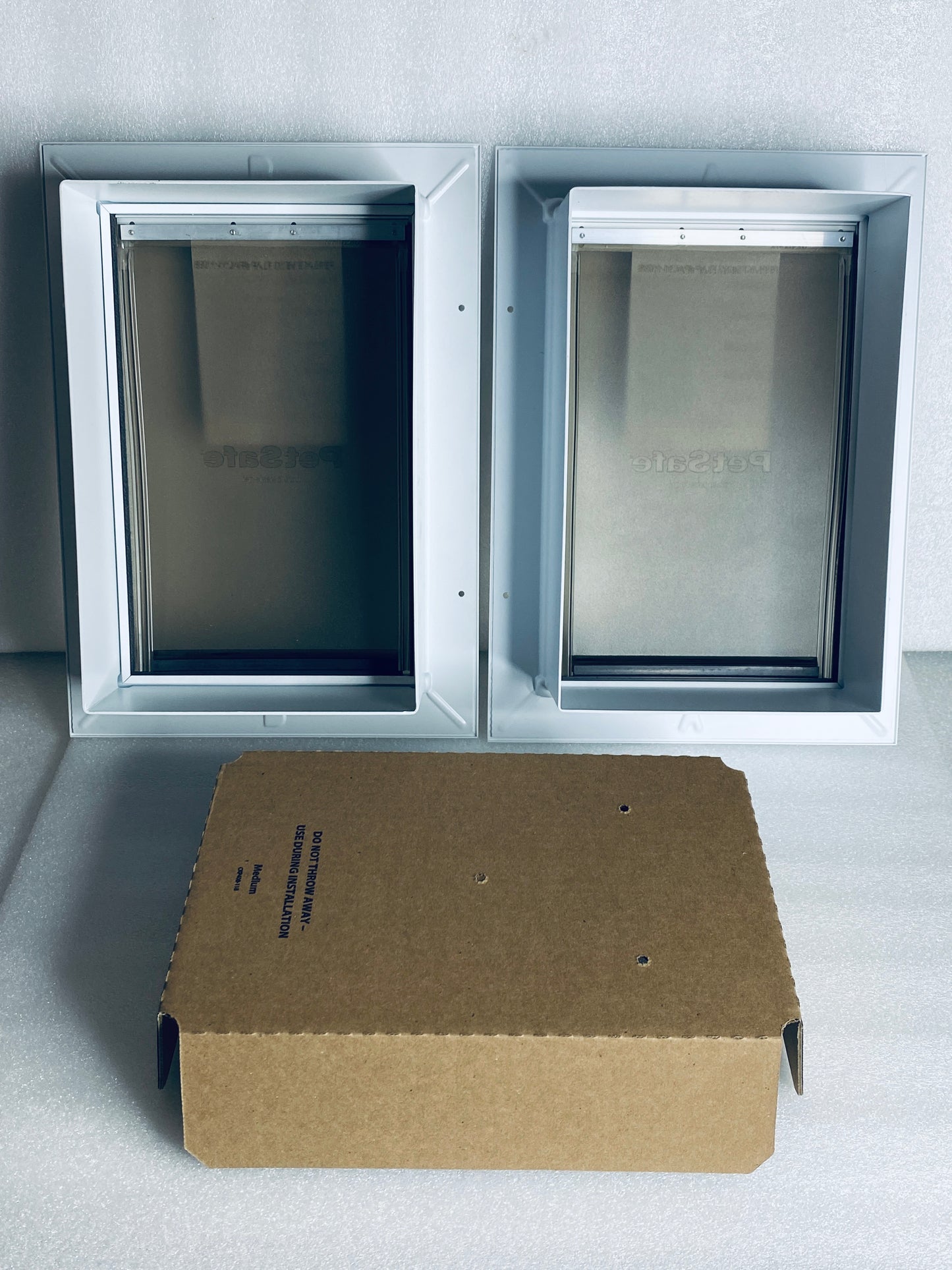 New Other - PetSafe Wall Entry Telescoping Pet Door Frame In/Exterior, Medium