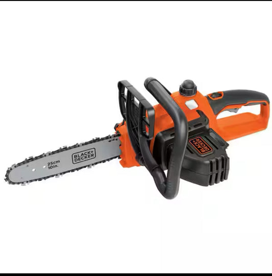 New Other - BLACK+DECKER 20V MAX 10” Battery Powered Chainsaw, Tool Only