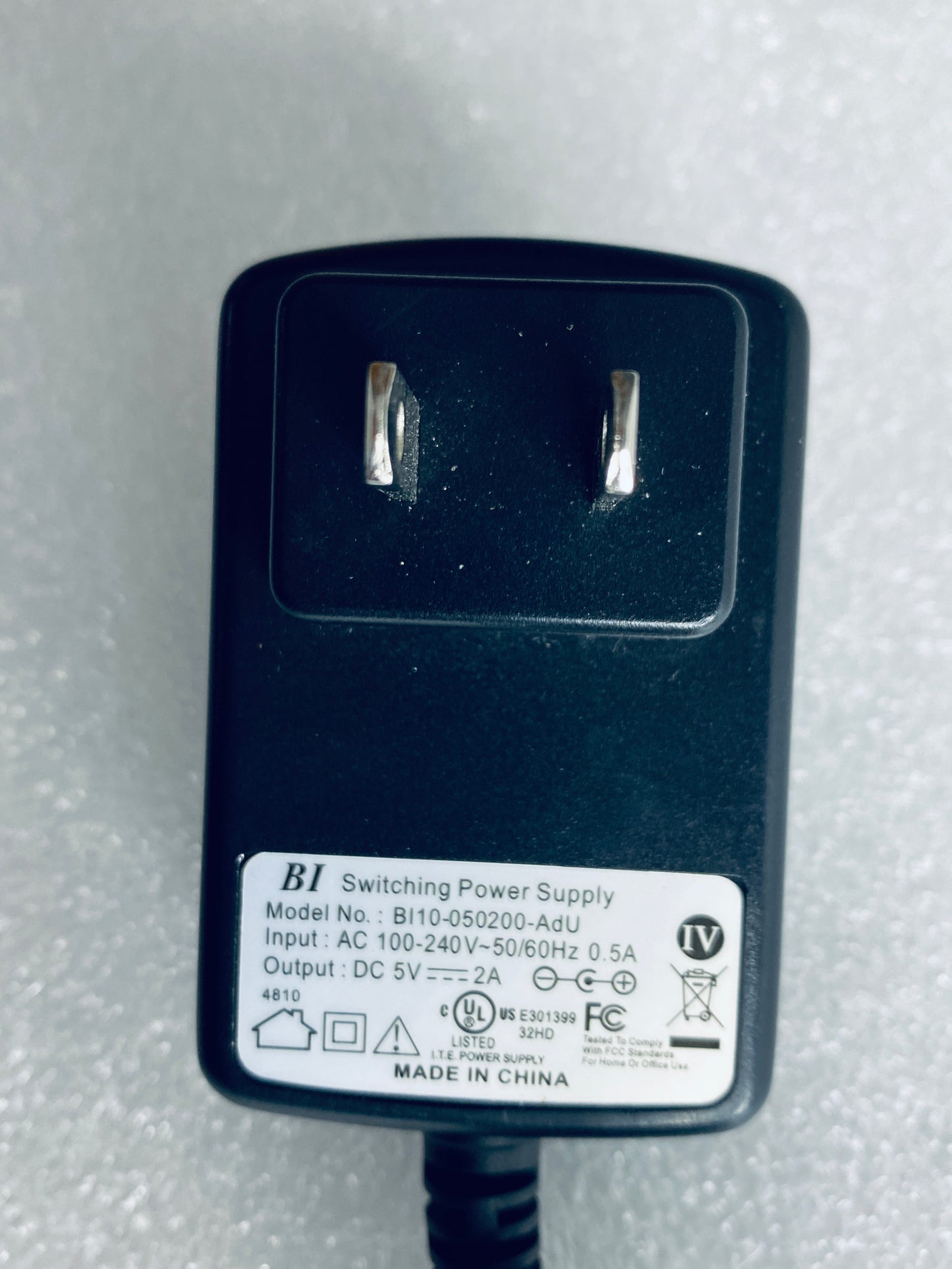 bI Switching Power Supply/Adapter 5V 2A, BI10-050200-AdU