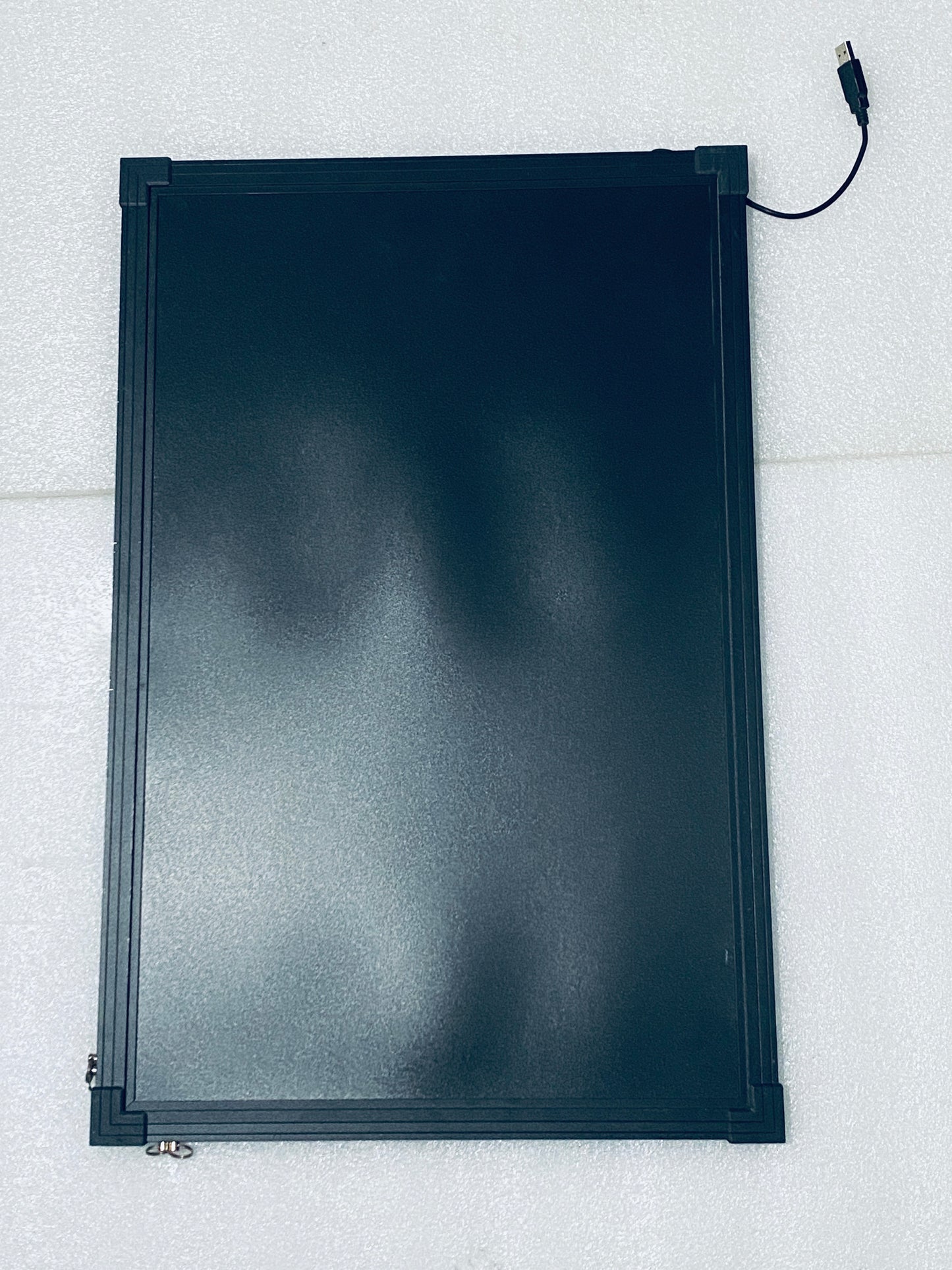 Lot Of 4 - Everbilt 16” x 24” Write On LED Message Board With Remote, Black