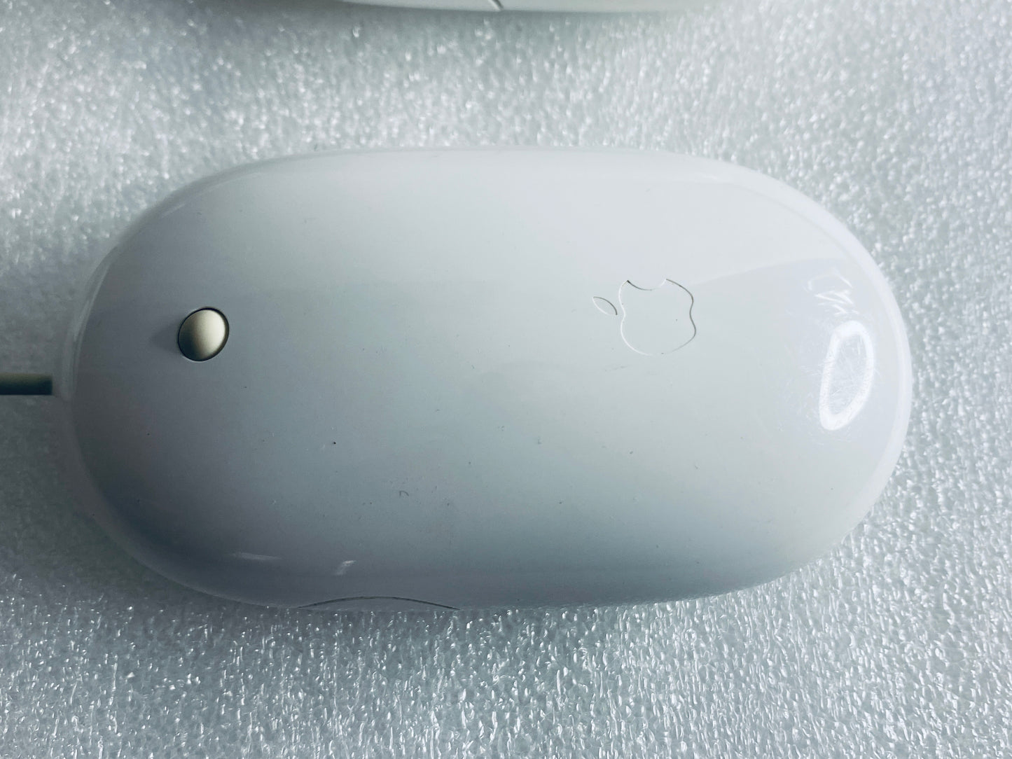 lot Of 2 - Apple Wired White USB Mighty/Optical Mouse, A1152