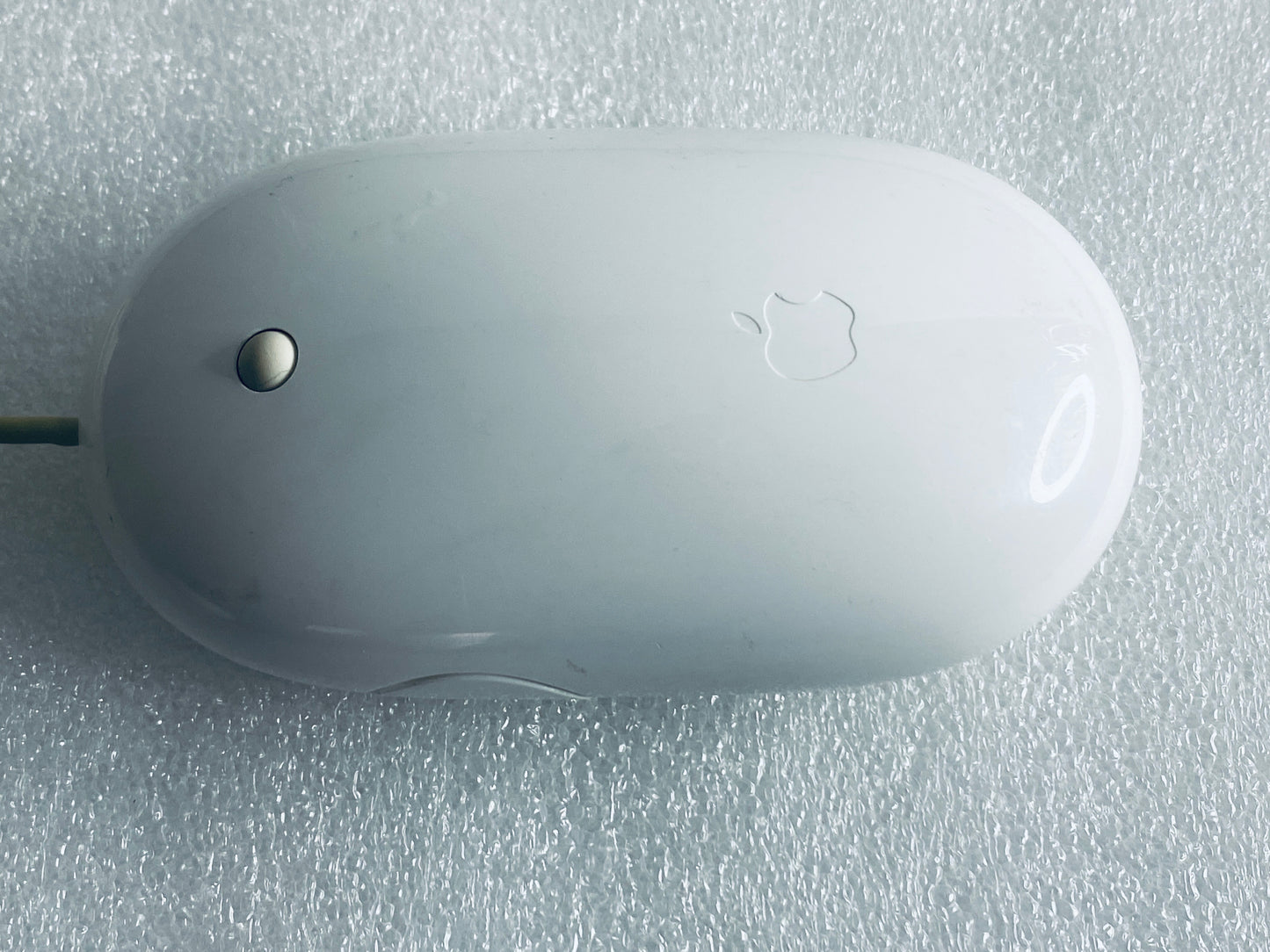 lot Of 2 - Apple Wired White USB Mighty/Optical Mouse, A1152