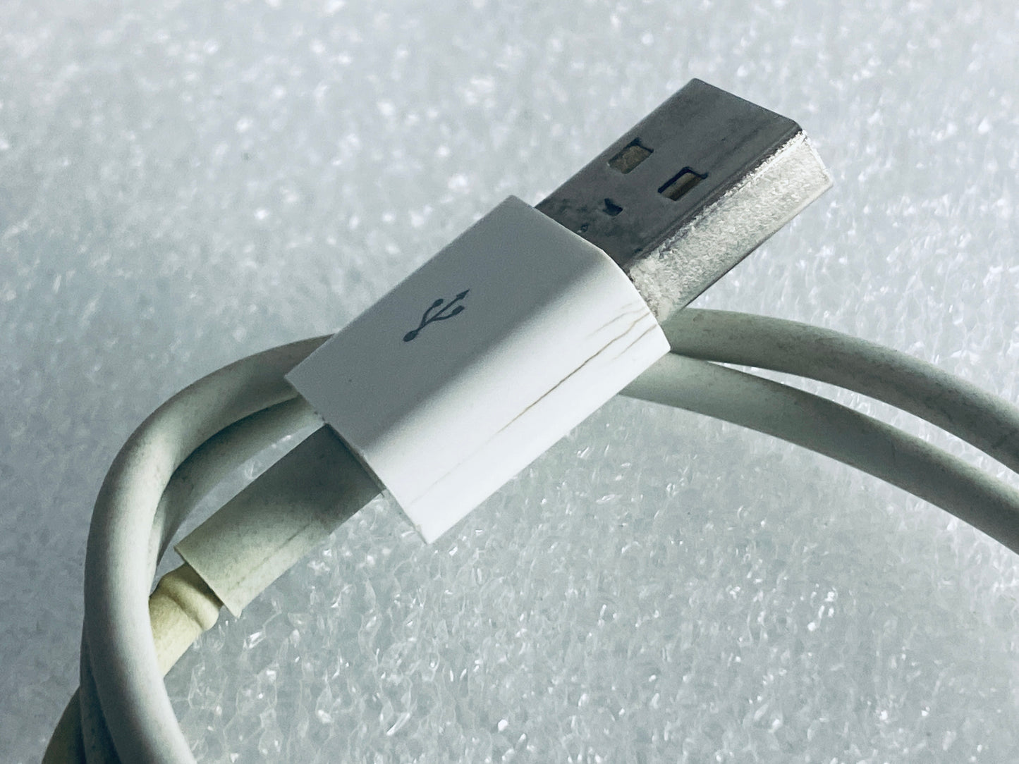 lot Of 2 - Apple Wired White USB Mighty/Optical Mouse, A1152