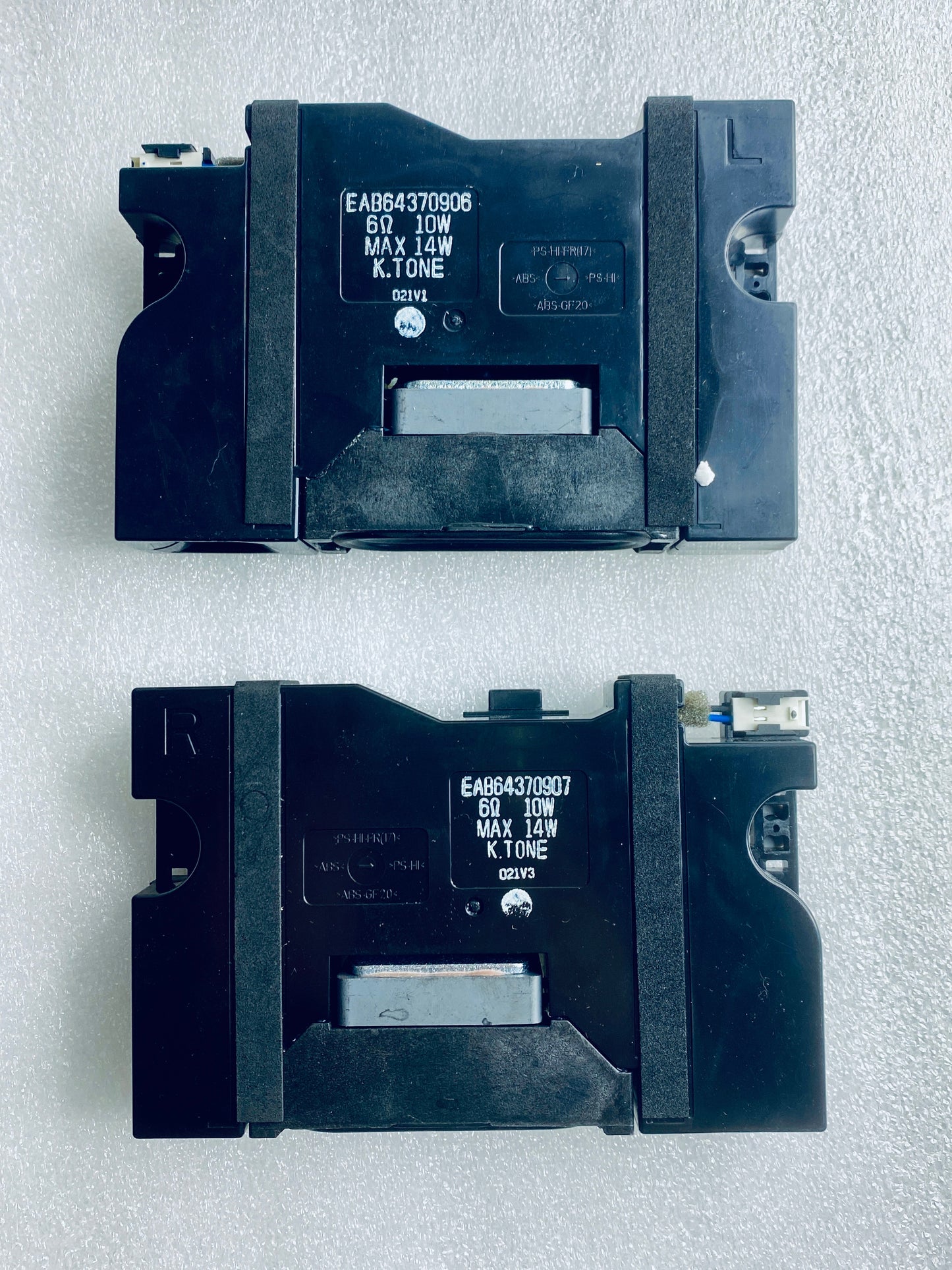 lG Tv Replacement Speakers, EAB64370906 & EAB64370907