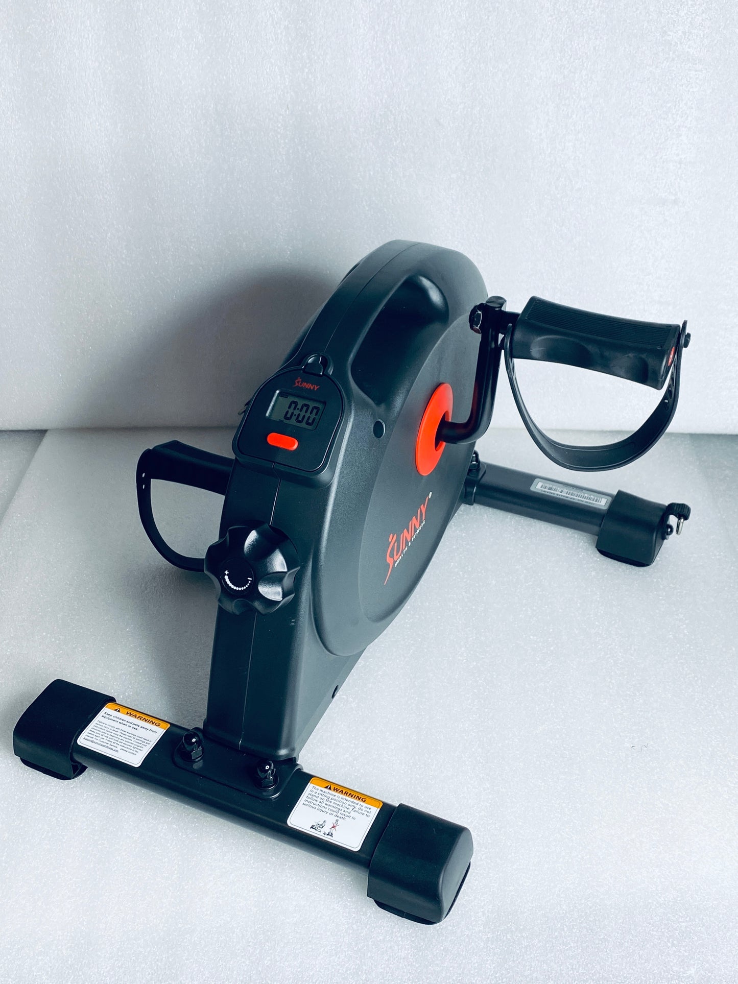 New Other-Sunny Health & Fitness Smart Mini Pedal Exerciser W/ Resistance Bands