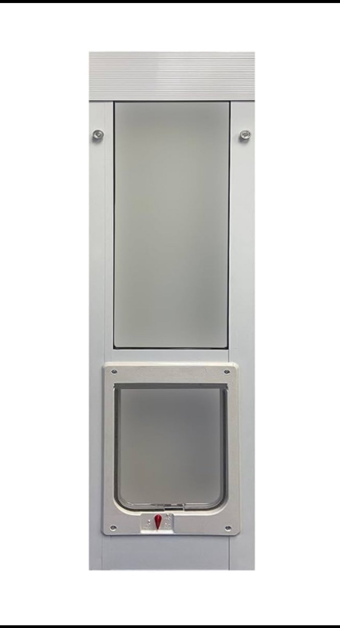 New Other - Ideal Pet Products Aluminum Vertical Sash White Window Pet Door