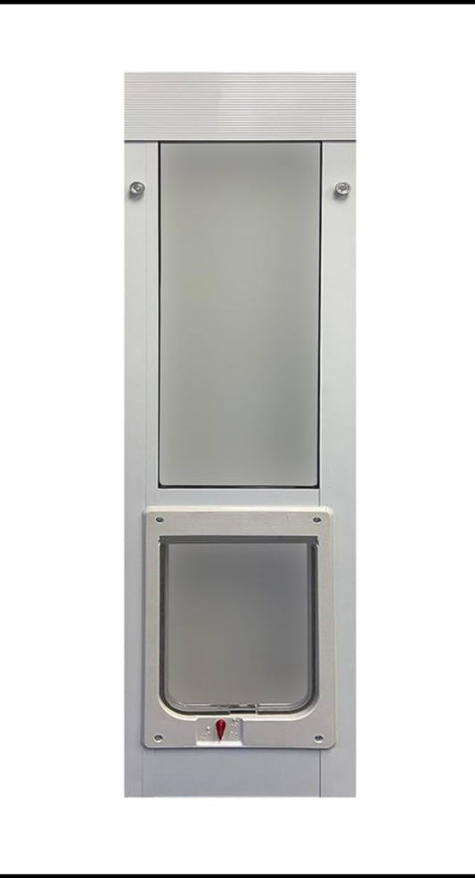 New Other - Ideal Pet Products Aluminum Vertical Sash White Window Pet Door