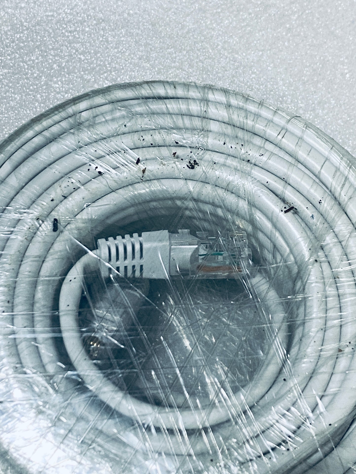 lot Of 7 Open Box - Approx. 60 Ft POE IP Ethernet Cables For Security Cameras