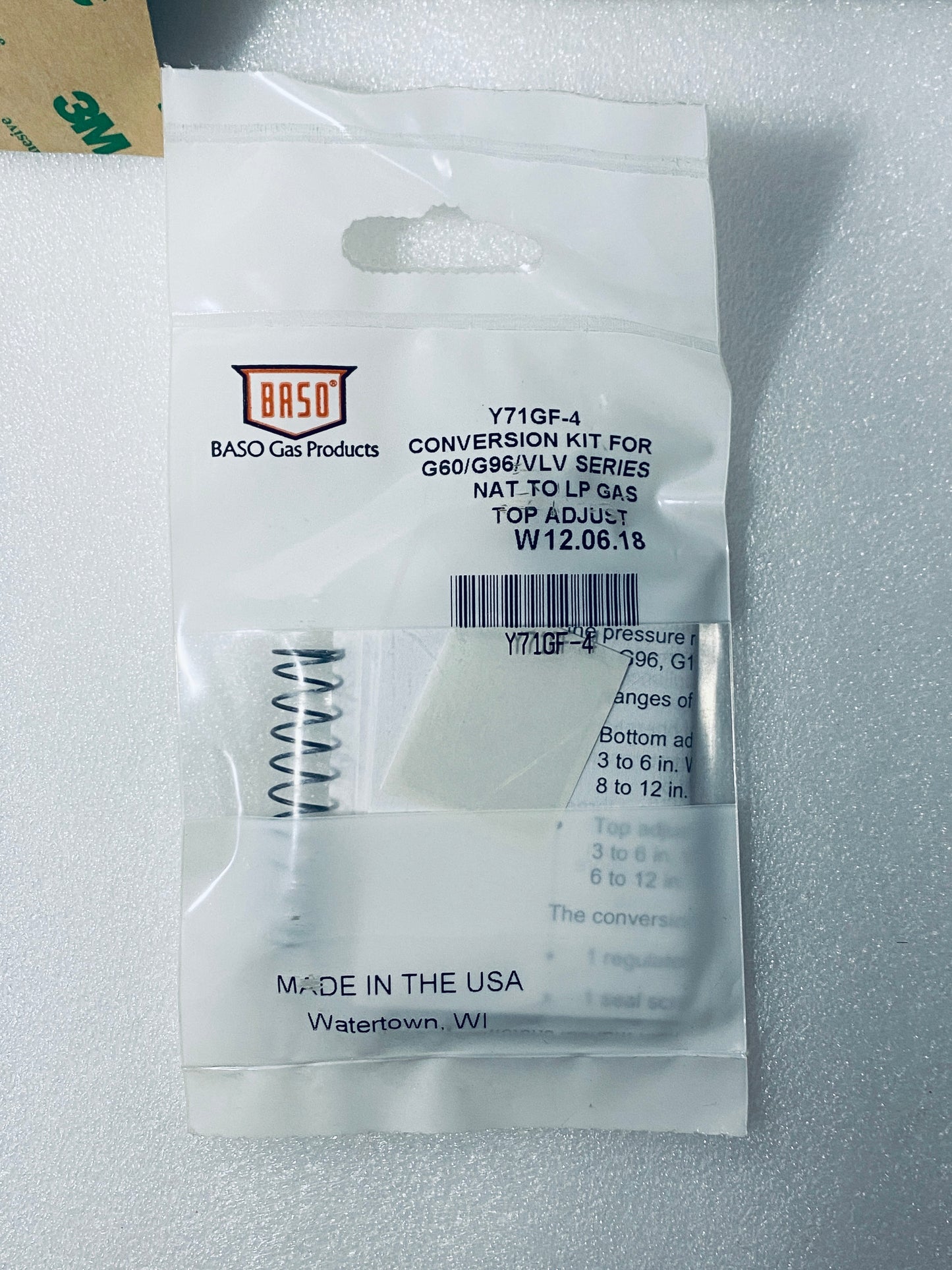 new - Groen Gas Conversion Kit, SSB-5G