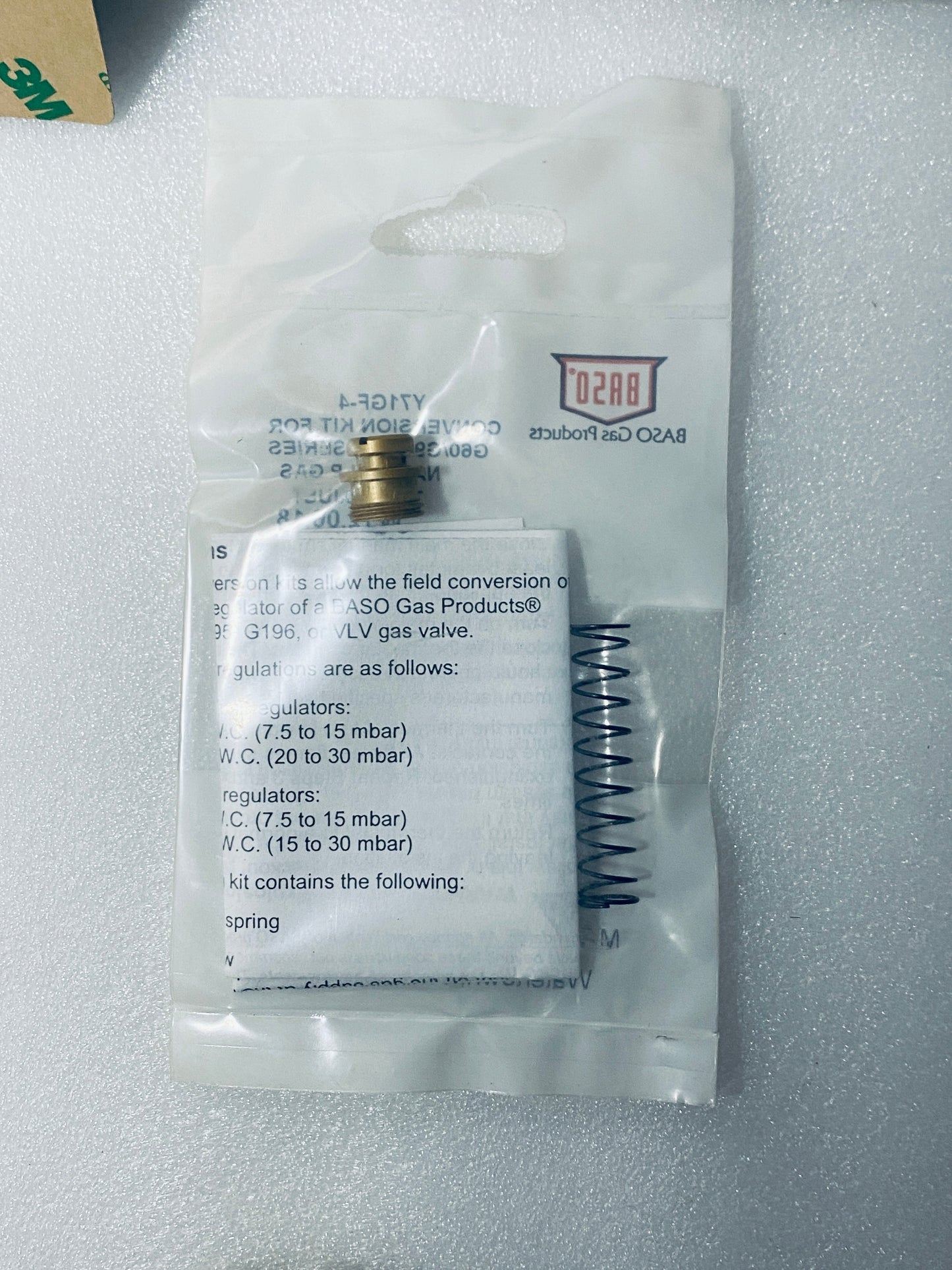 new - Groen Gas Conversion Kit, SSB-5G