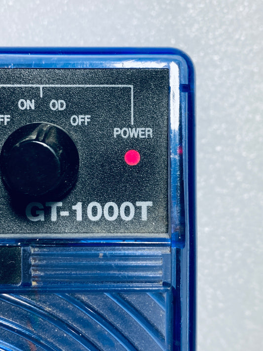 dean Markley Micro Guitar Amplifier Translucent Purple With Clip, GT-1000T