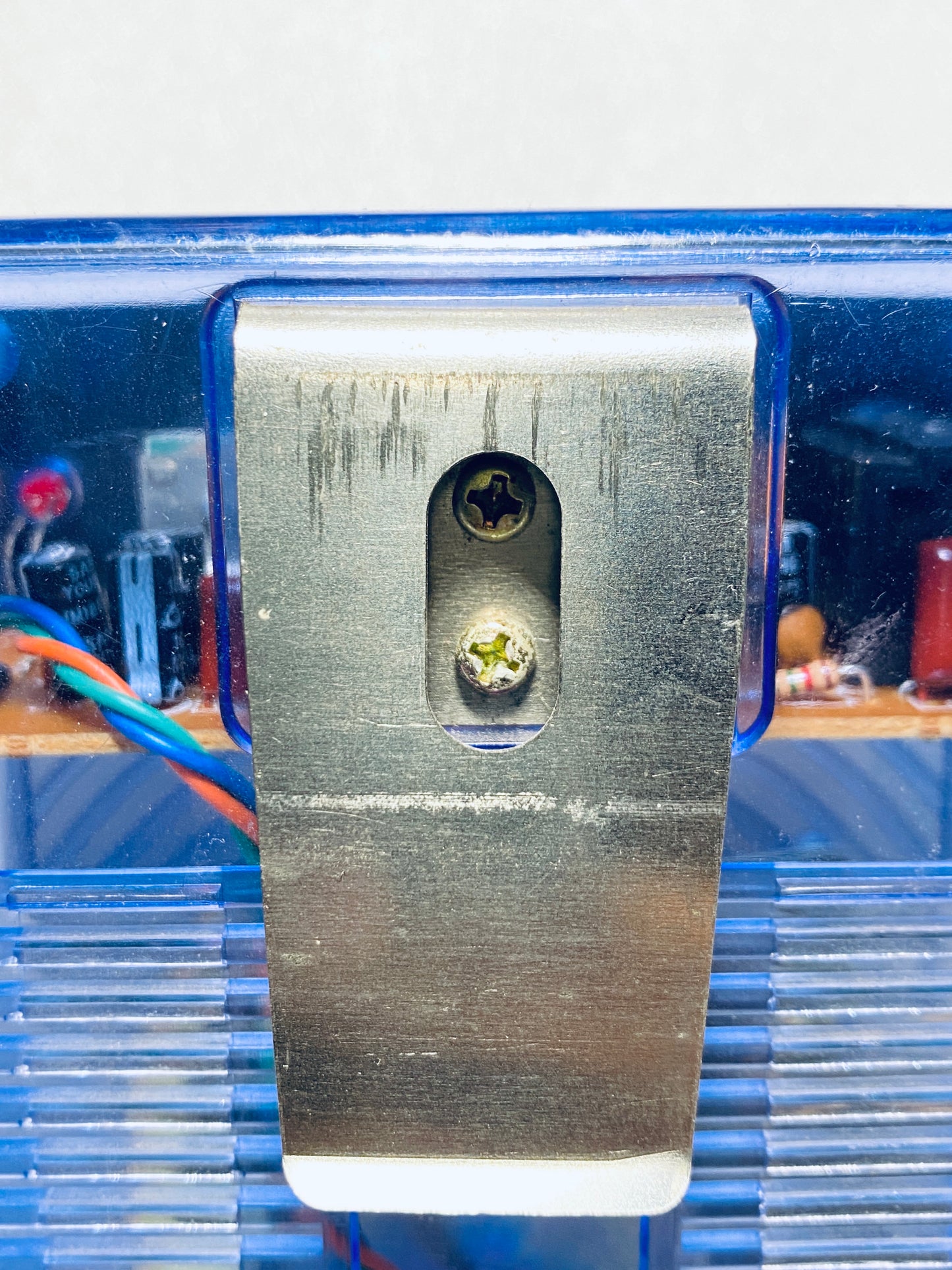 dean Markley Micro Guitar Amplifier Translucent Purple With Clip, GT-1000T