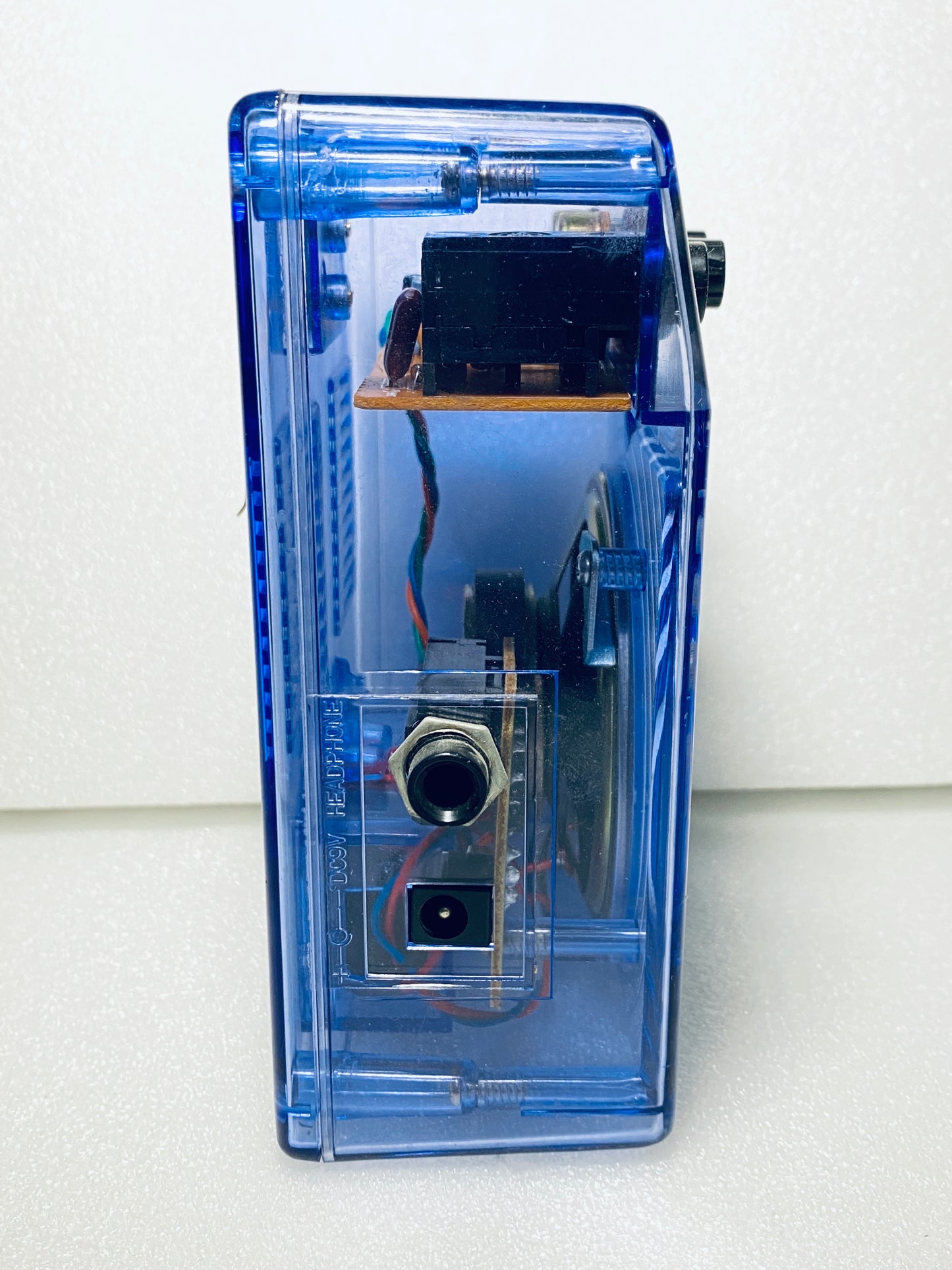 dean Markley Micro Guitar Amplifier Translucent Purple With Clip, GT-1000T