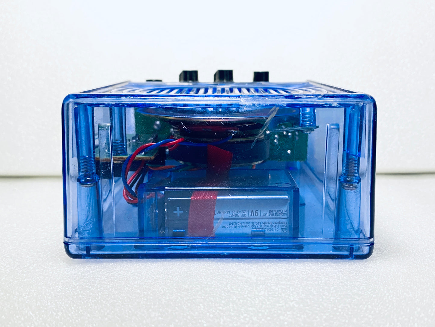 dean Markley Micro Guitar Amplifier Translucent Purple With Clip, GT-1000T