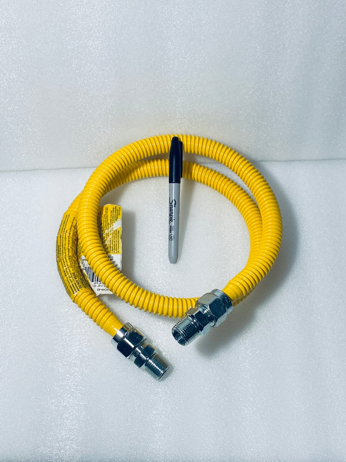 #148 - New Other - BrassCraft 5/8" OD 48" L Gas Connector - (AS SHOWN)