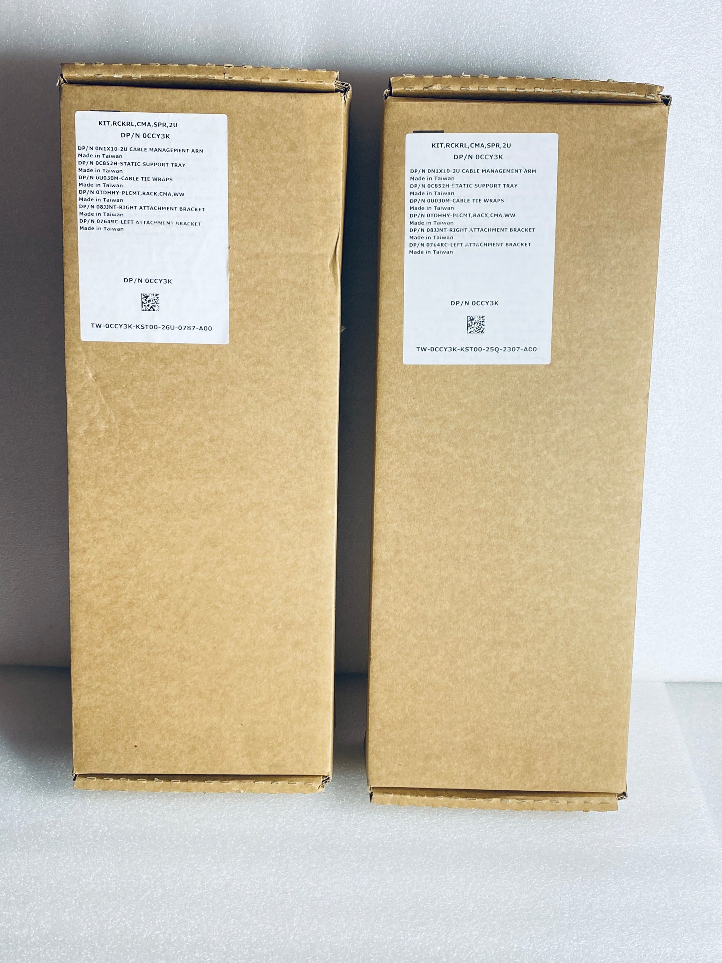 lot Of 2 New Open Box - Dell 0CCY3K Cable Management Kit For Poweredge