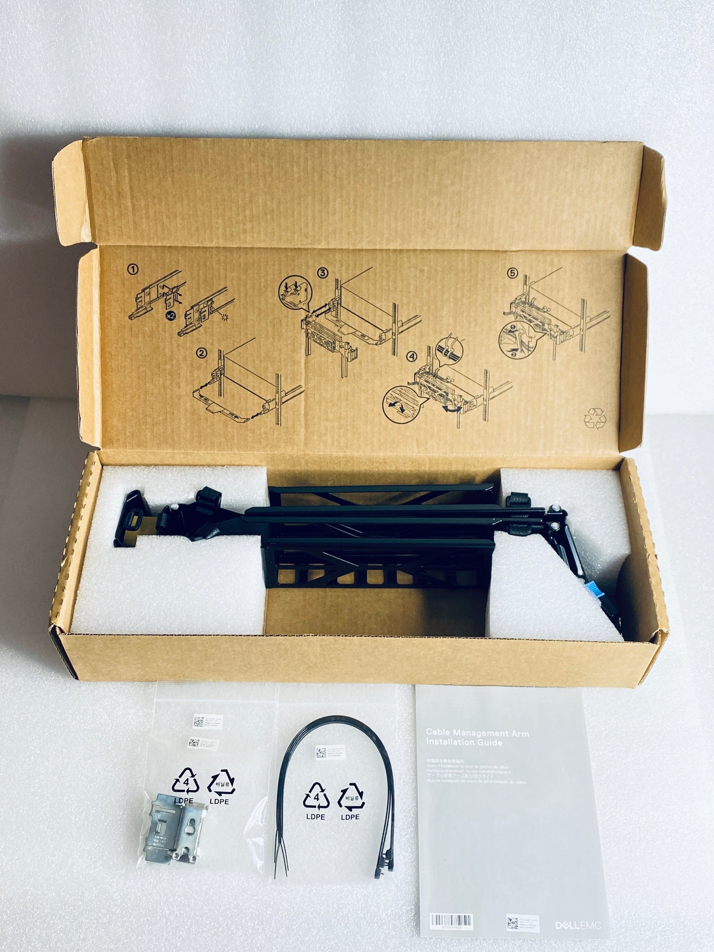 lot Of 2 New Open Box - Dell 0CCY3K Cable Management Kit For Poweredge