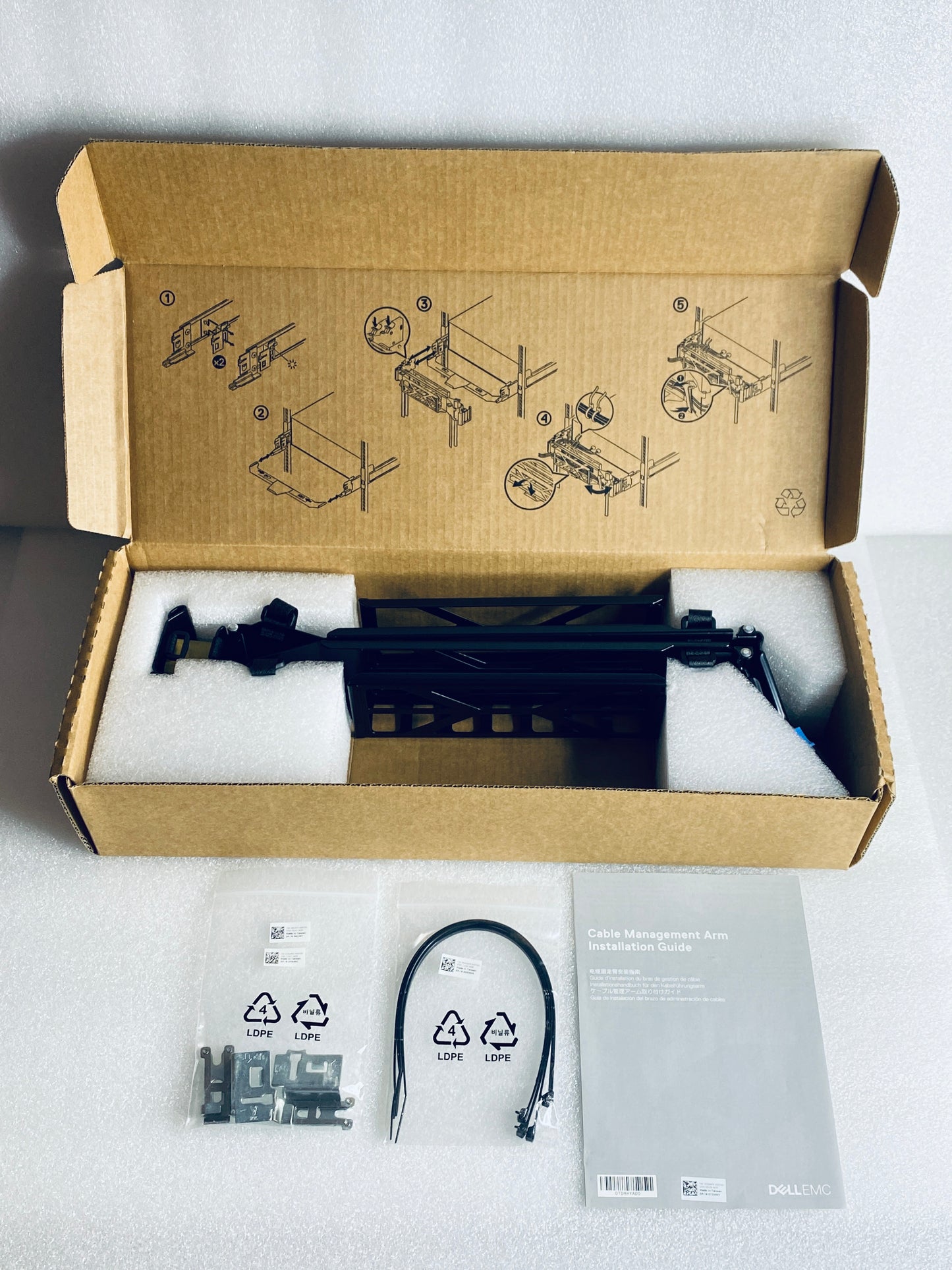 lot Of 2 New Open Box - Dell 0CCY3K Cable Management Kit For Poweredge