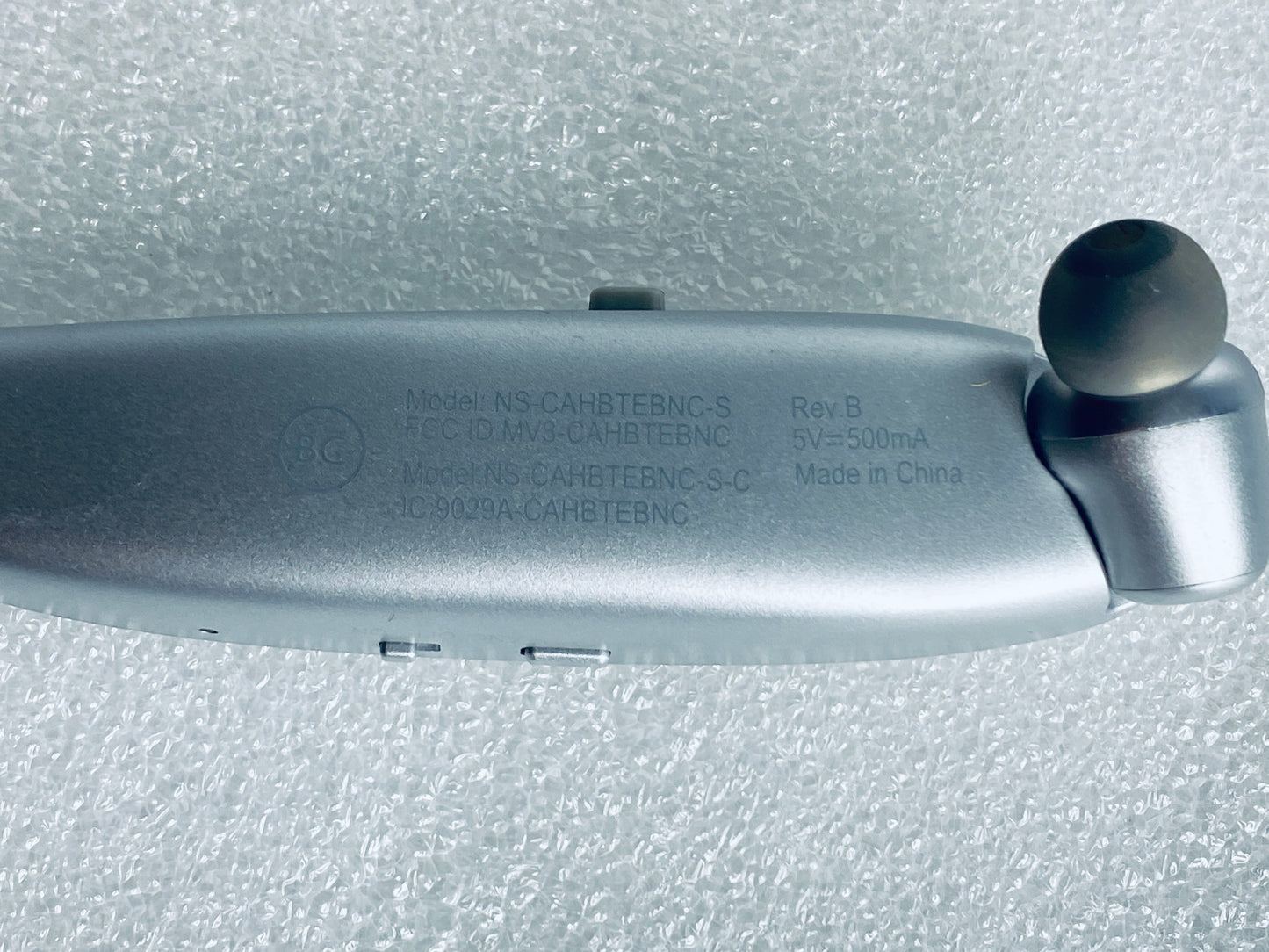 #173 - Insignia Wireless Bluetooth In-Ear Headset With Built-In Microphone, NS-CAHBTEBNC-S - (IN CONDITION AS SHOWN)