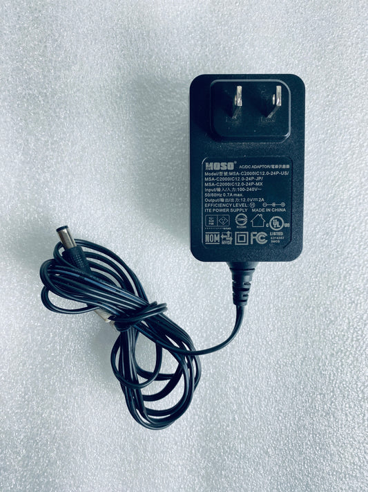 moso AC/DC Power Supply/Adapter 12V 2A, MSA-C2000IC12.0-24P-US