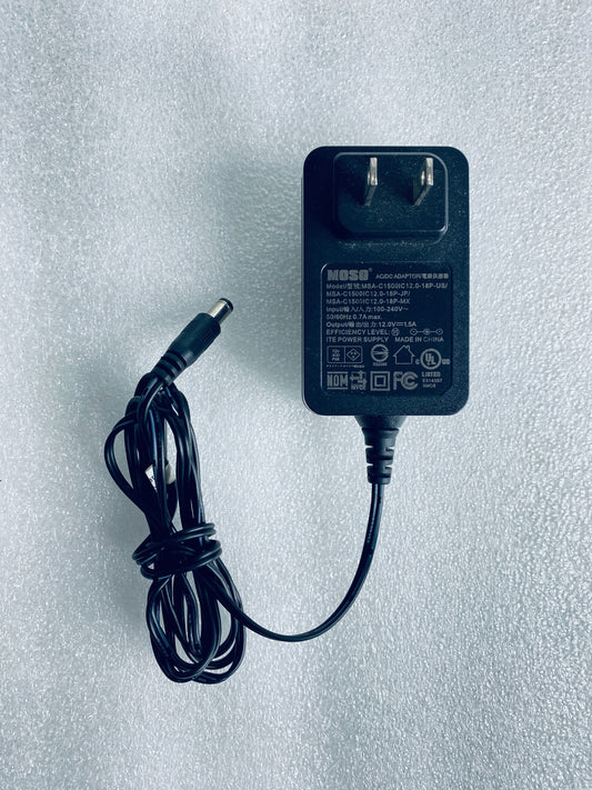 moso AC/DC Power Supply/Adapter 12V 1.5A, MSA-C1500IC12.0-18P-US