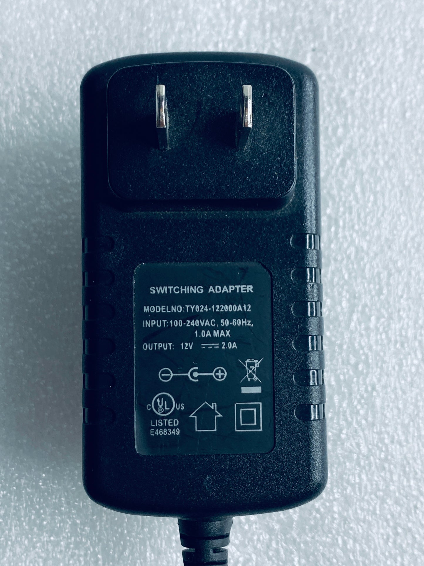 switching Power Supply/Adapter 12V 2A, TY024-122000A12