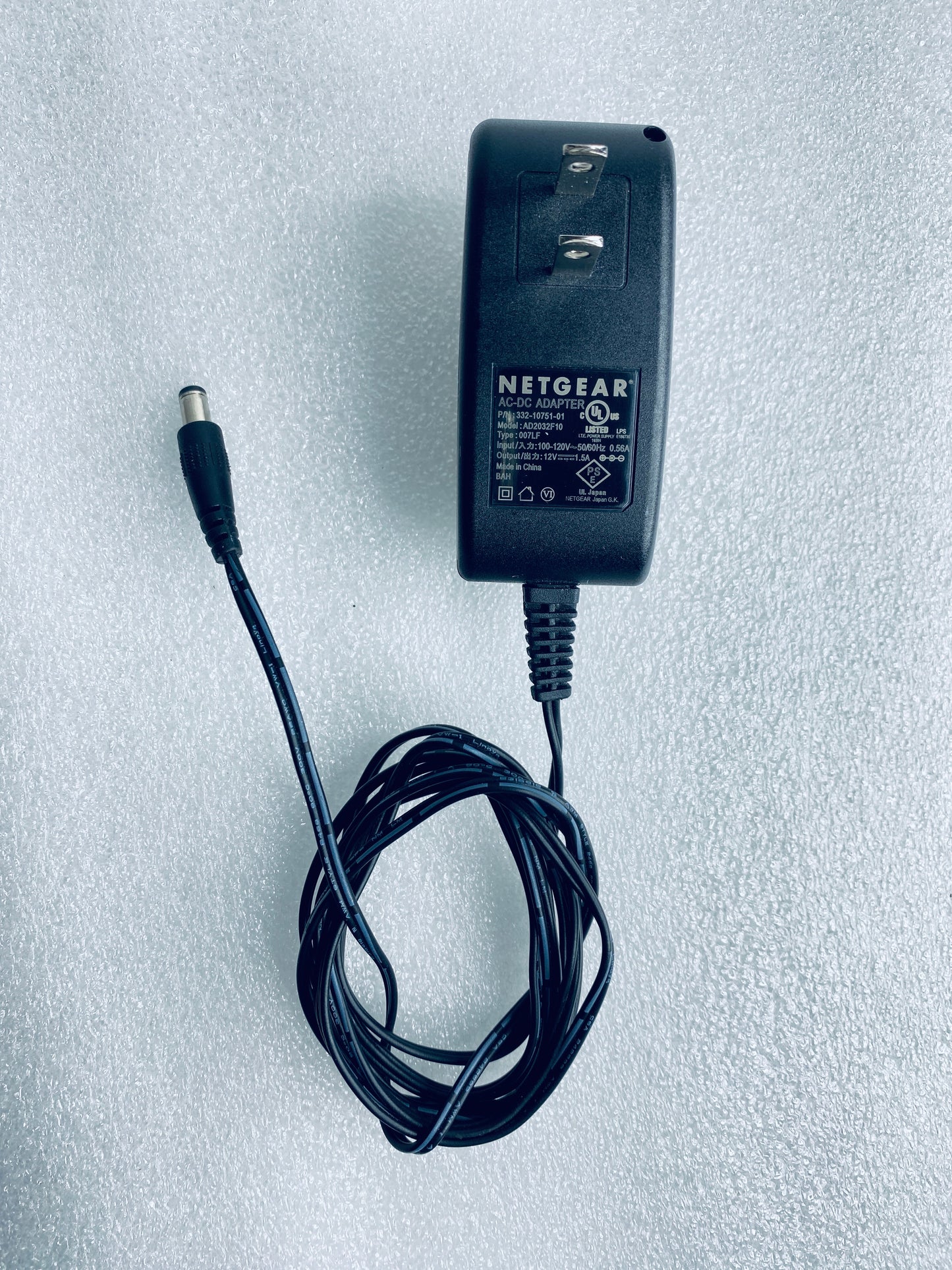netGear AC-DC Power Supply/Adapter 12V 1.5A, AD2032F10