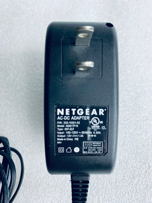 netGear AC-DC Power Supply/Adapter 12V 1.5A, AD817F10
