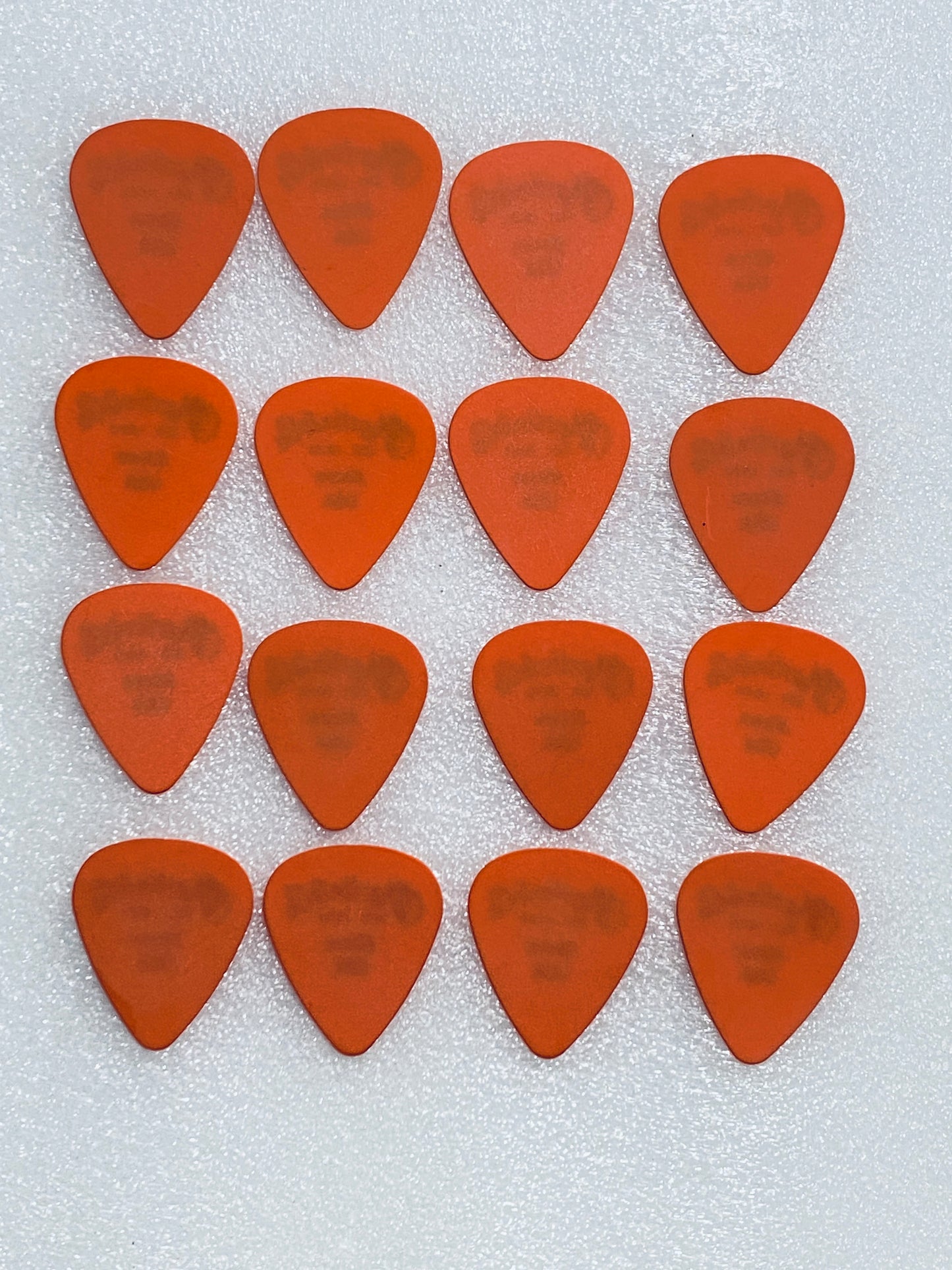 lot Of 16 New Open Box - Martin & Co. EST. 1833 .60mm Guitar Picks, Orange