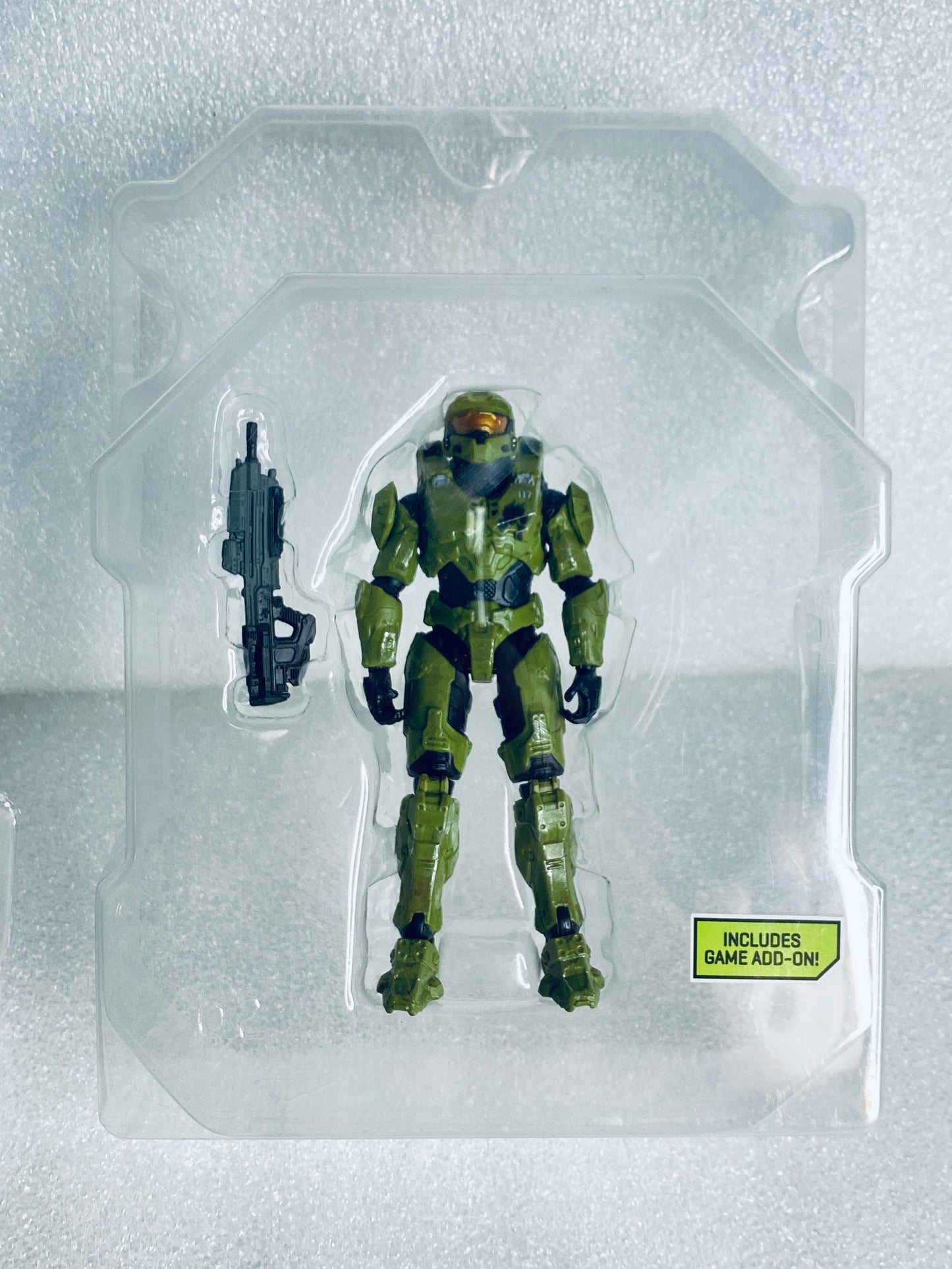 Lot Of 2 - Halo Series 1 Master Chief With Assault Rifle Action Figures