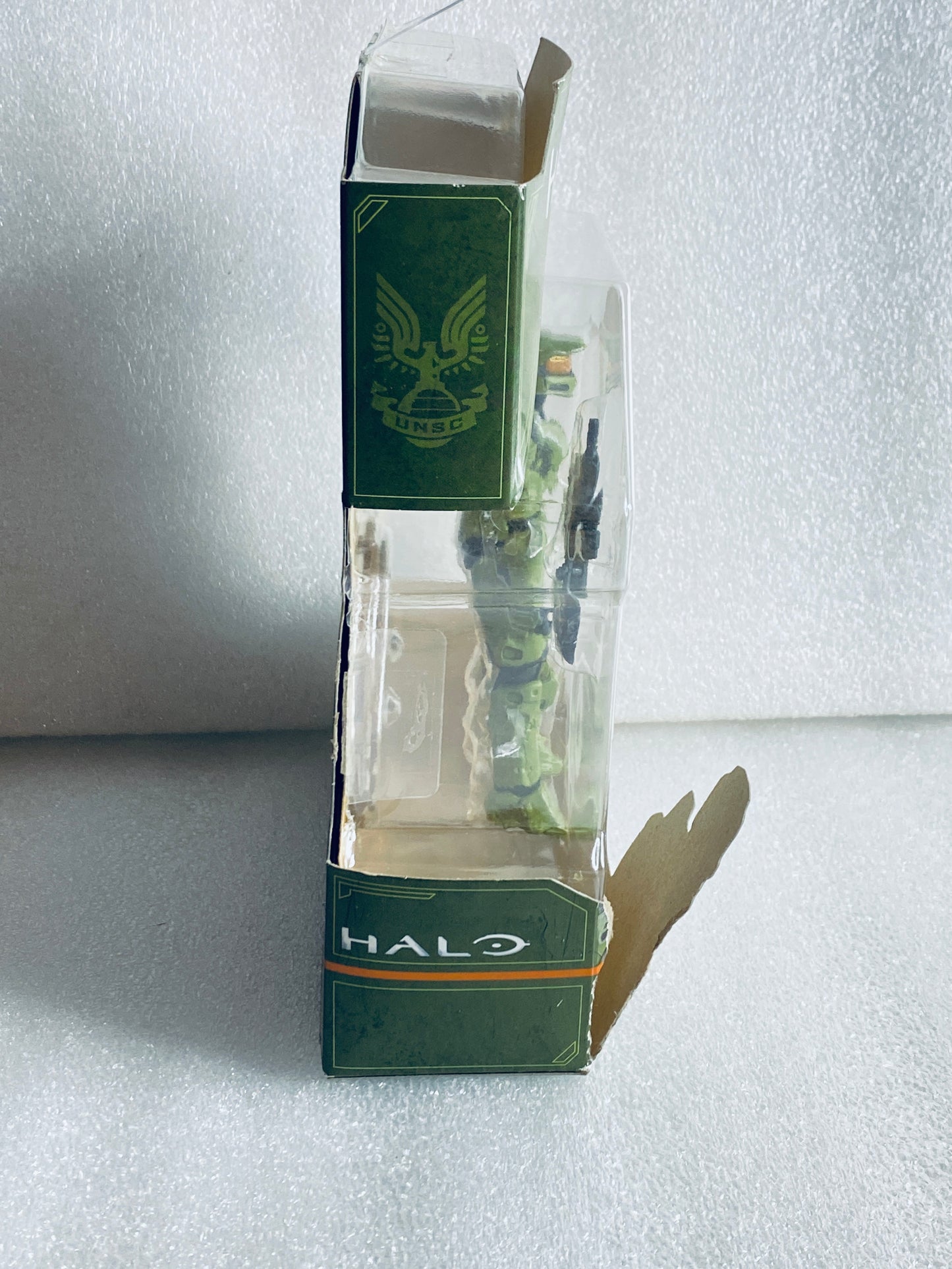 Lot Of 2 - Halo Series 1 Master Chief With Assault Rifle Action Figures