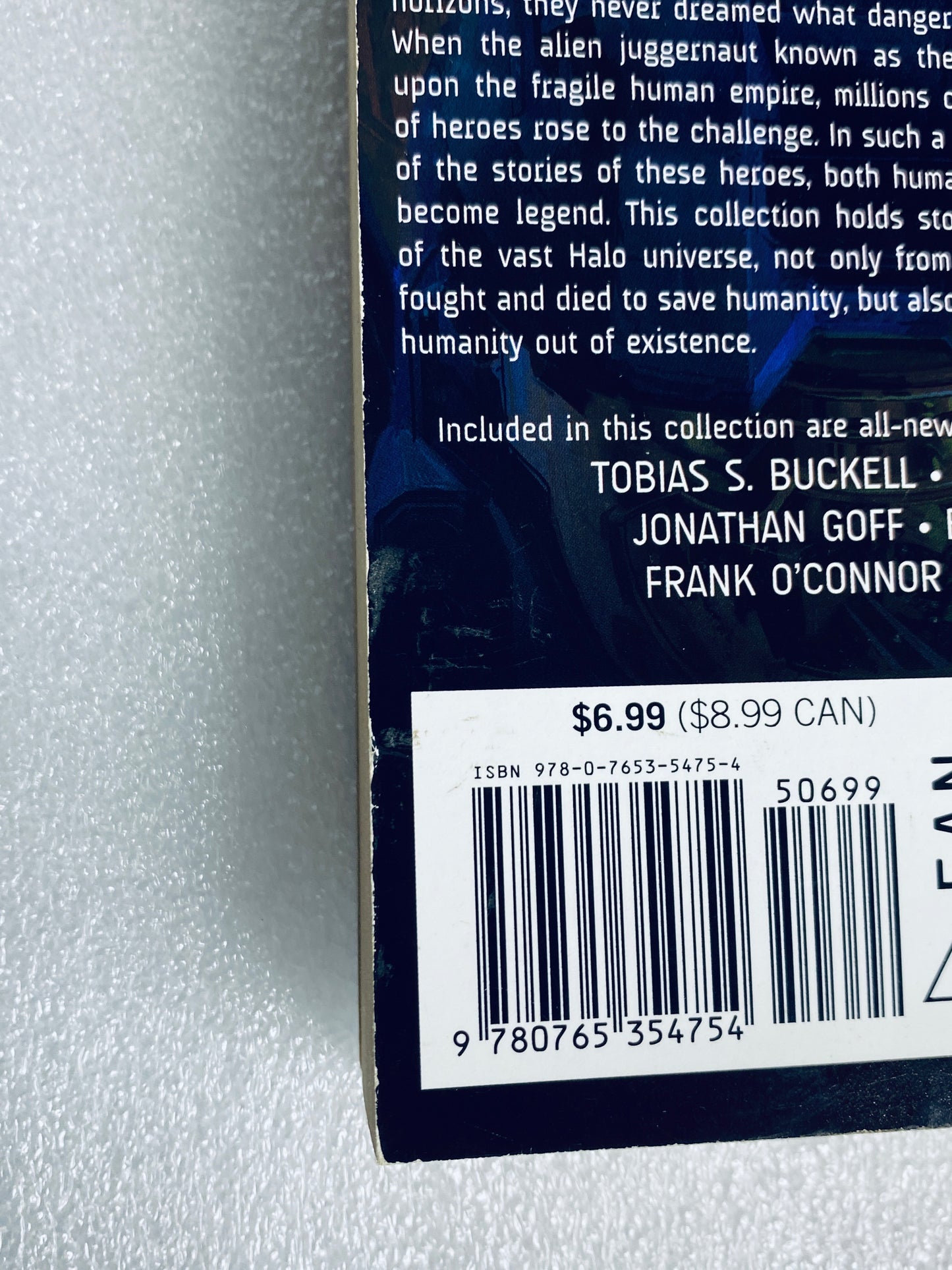 Lot Of 2 - Halo The Fall Of Reach & Halo Evolutions Essential Tales Volume I