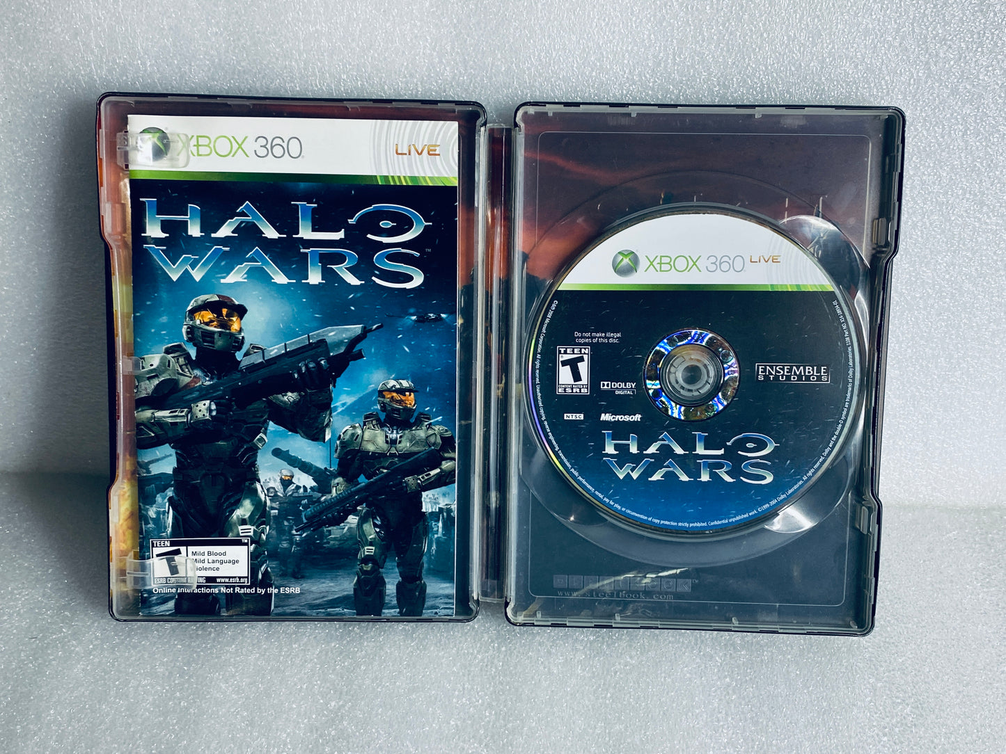 microsoft Xbox 360 Halo Wars Steelbook Edition