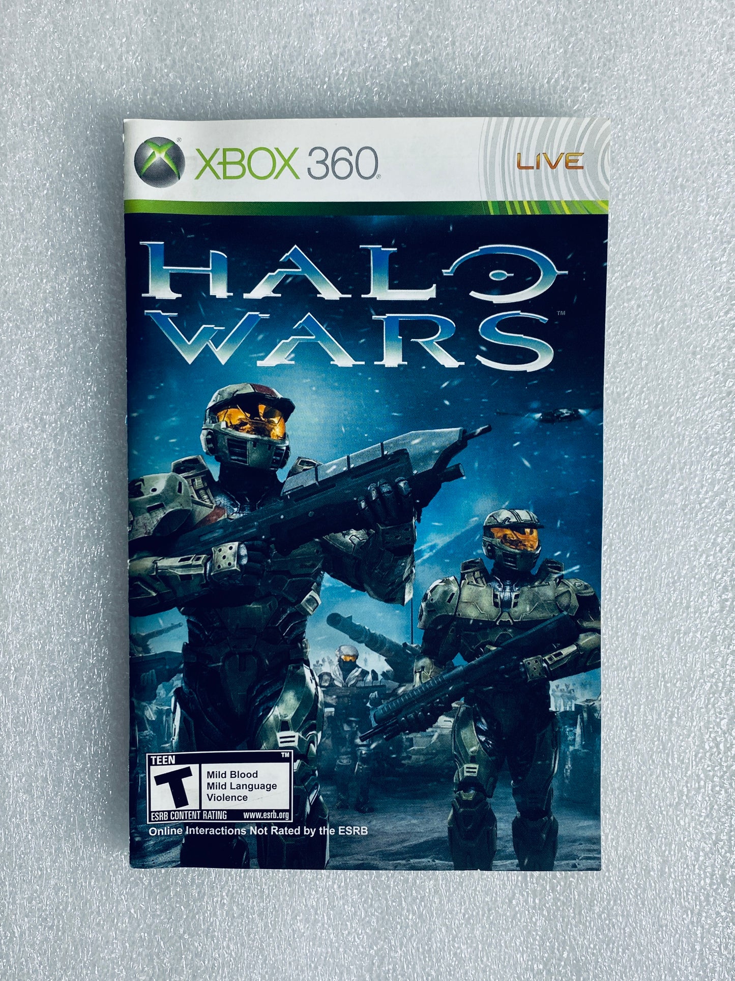 microsoft Xbox 360 Halo Wars Steelbook Edition