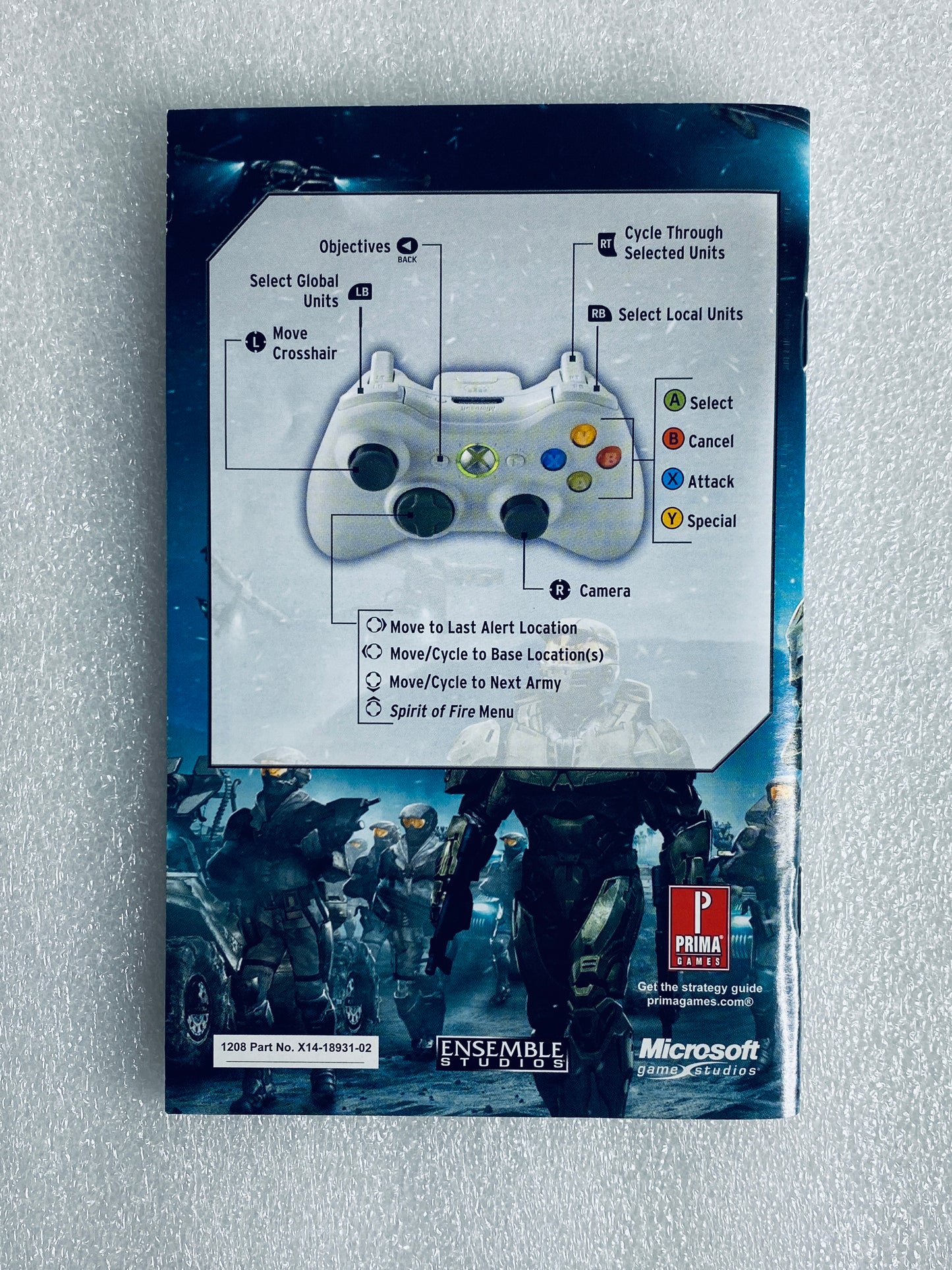 microsoft Xbox 360 Halo Wars Steelbook Edition