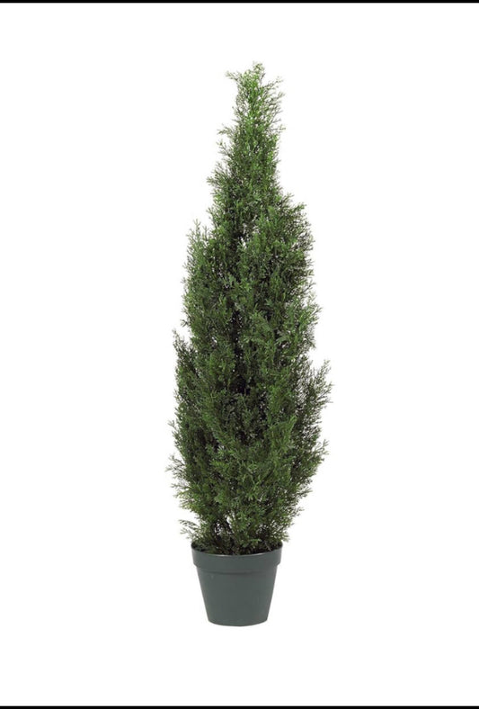 new Other - Nearly Natural 4’ Faux Cedar Outdoor Faux Cedar Pine Tree Planter