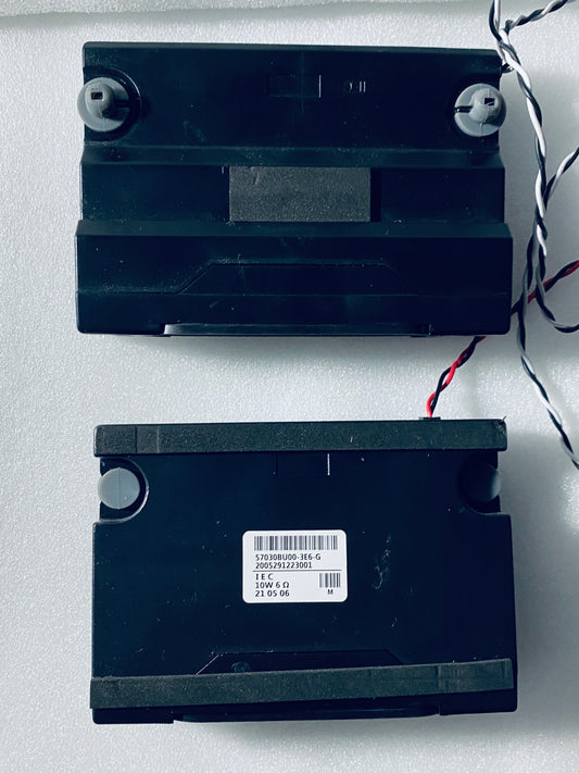 Tv Black Replacement Speakers, 57030BU00-3E6-G