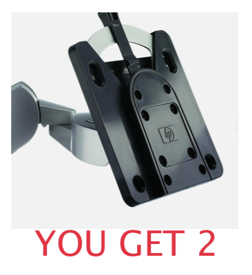 #114 - lot Of 2 New Open Box - HP Flat Panel Quick Release Kit, EM870-60001 - (AS SHOWN)