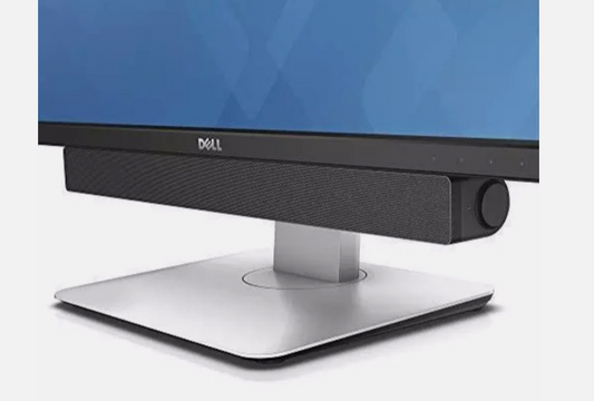 #150 - new - Dell AC511 USB Powered Stereo Sound Bar Speaker, Black - (READ) - (AS SHOWN)