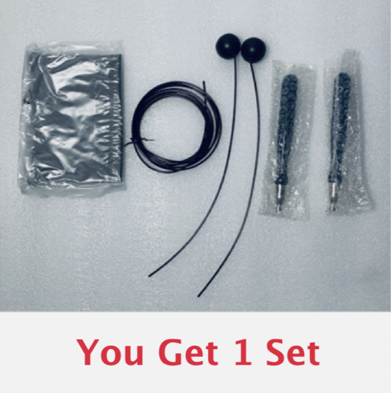 #104 - New - Kromen Adjustable Length & Cordless Speed Bearing Jump Wire Rope - (AS SHOWN)