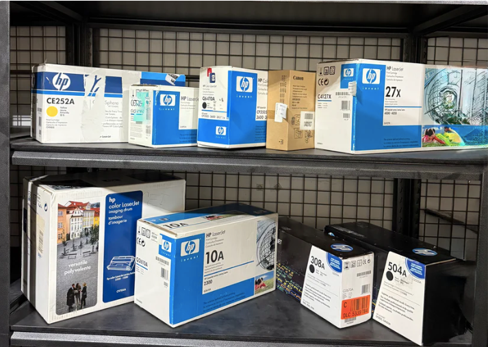 #78 - Lot Of Various HP Printer Ink & Accessories - (IN GENEROUS QTY AS SHOWN) $$$$$$$