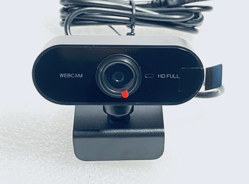 #185 - Open Box - Full HD 1080P Webcam Cameras With Bulit-In Microphone For PC - (AS SHOWN)