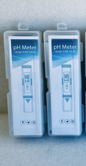 #228 - Lot Of 2 New - Digital Electric PH Meter LCD Pocket Hydroponics Water Test Pen - (AS SHOWN)