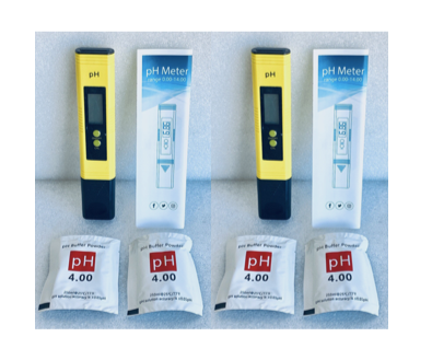 #228 - Lot Of 2 New - Digital Electric PH Meter LCD Pocket Hydroponics Water Test Pen - (AS SHOWN)