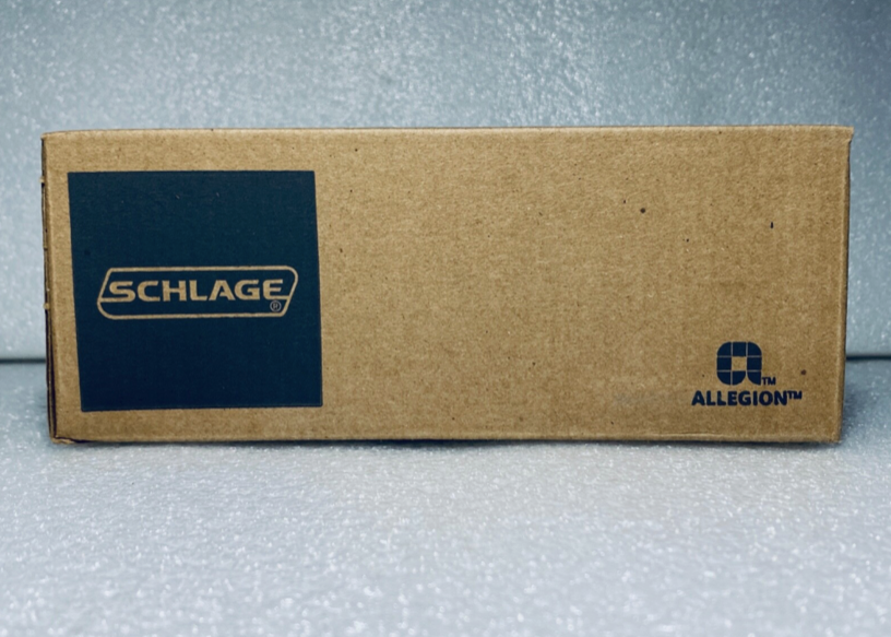 #164 - New Other - Schlage F10BWE625 Hall & Closet Bowery Passage Knob, Bright Chrome- (AS SHOWN)