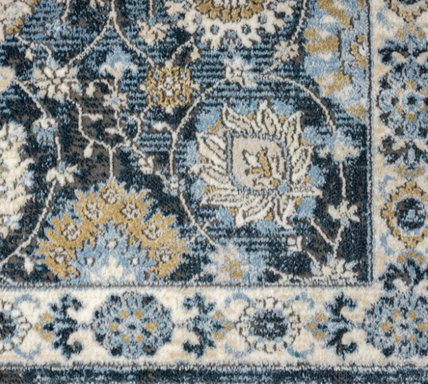 New Other - Allen + Roth Blue Garden 7’ 10” x 10’ 2” Rectangular Area Rug